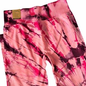 VS PINK Pink Tie-Dye Leggings